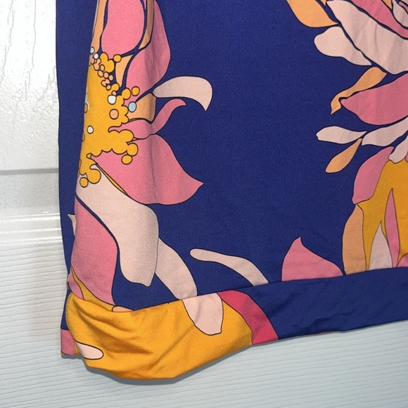 Trina Turk Swim Collection Tropical Floral Breeze Tunic Cover Up - Picture 6 of 10